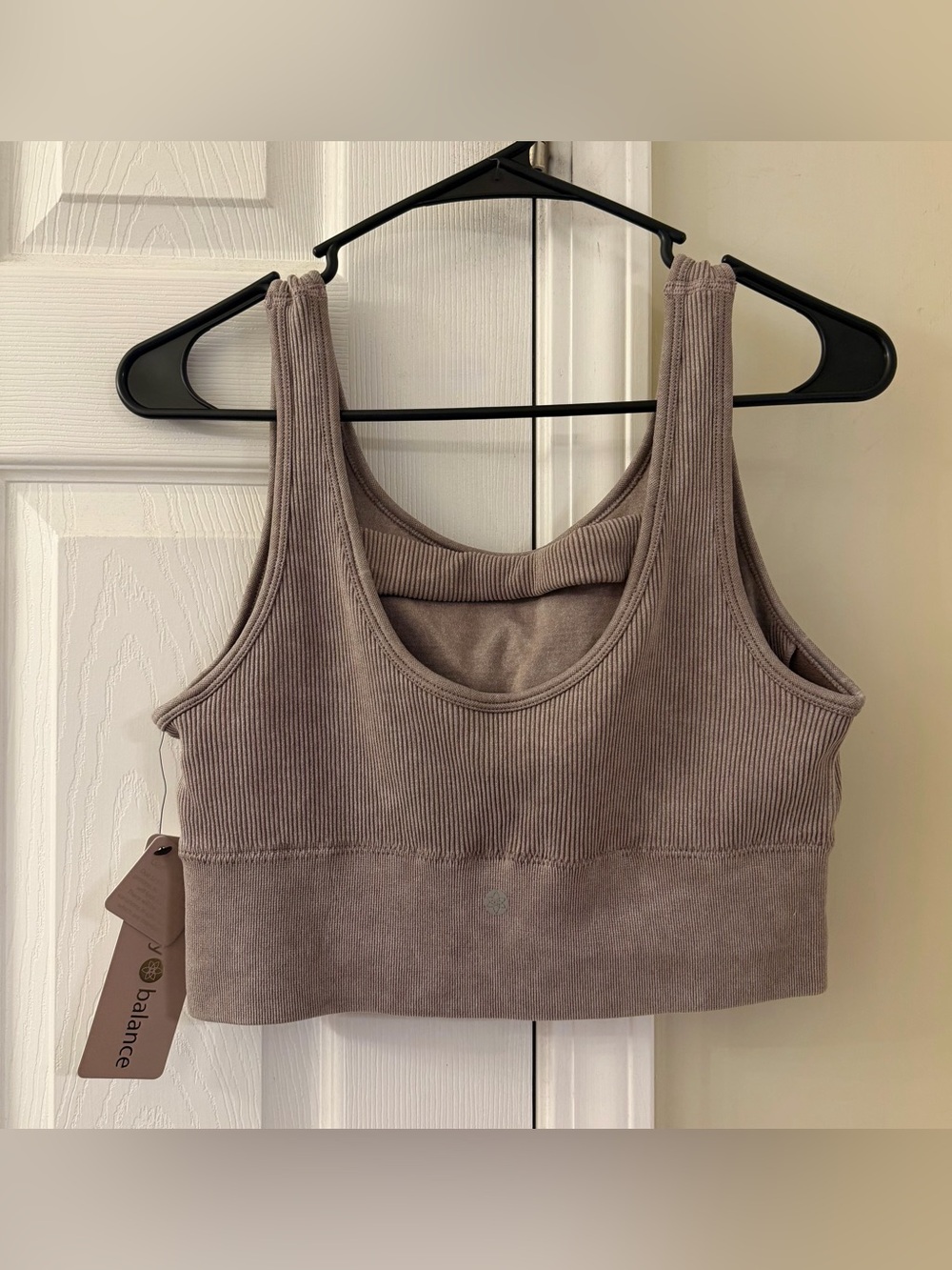 NWT - Balance Collection Ribbed Longline Sports Bra - Picture 3 of 3
